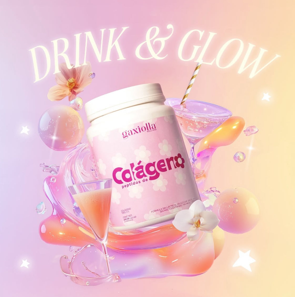 Péptidos bioactivos de colágeno 400 gr