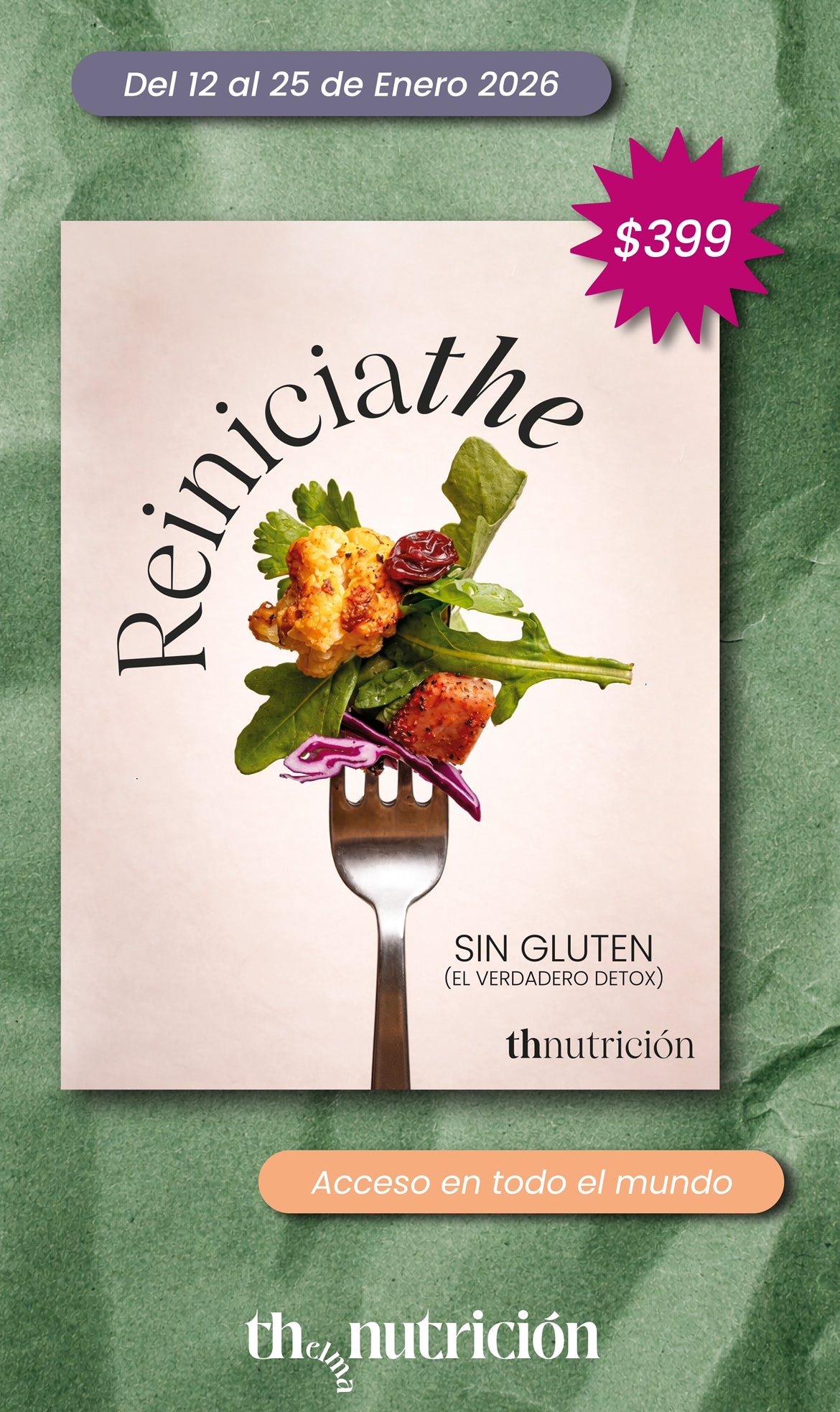 ReiniciaThe sin gluten