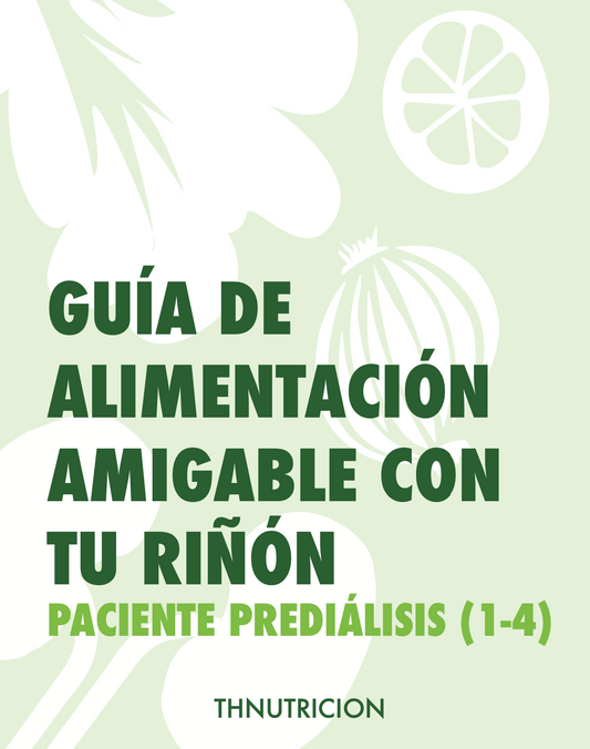 GUÍA DE ALIMENTACIÓN PRE-DIÁLISIS